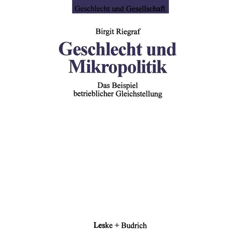 Geschlecht und Mikropolitik