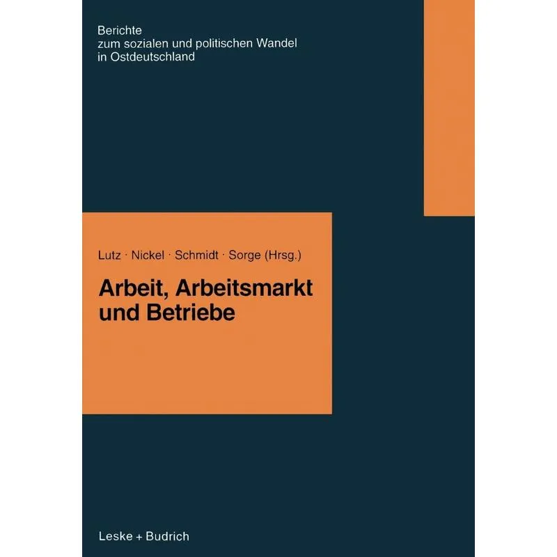 Arbeit, Arbeitsmarkt und Betriebe