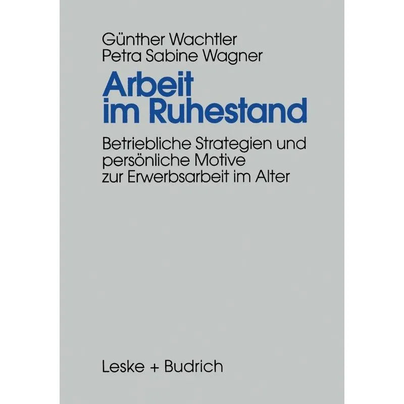 Arbeit im Ruhestand