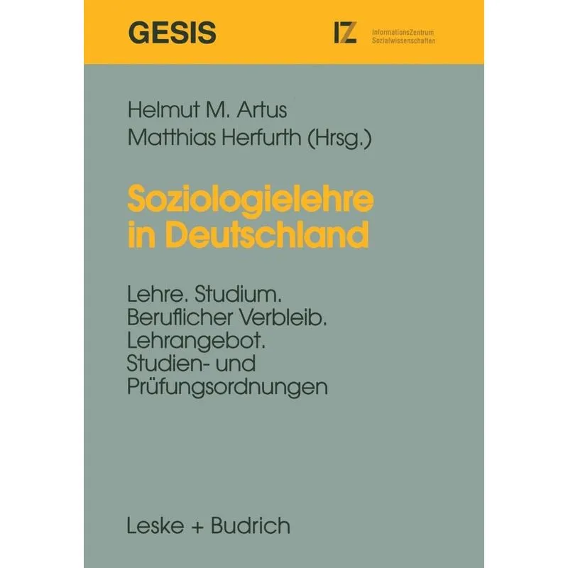 Soziologielehre in Deutschland