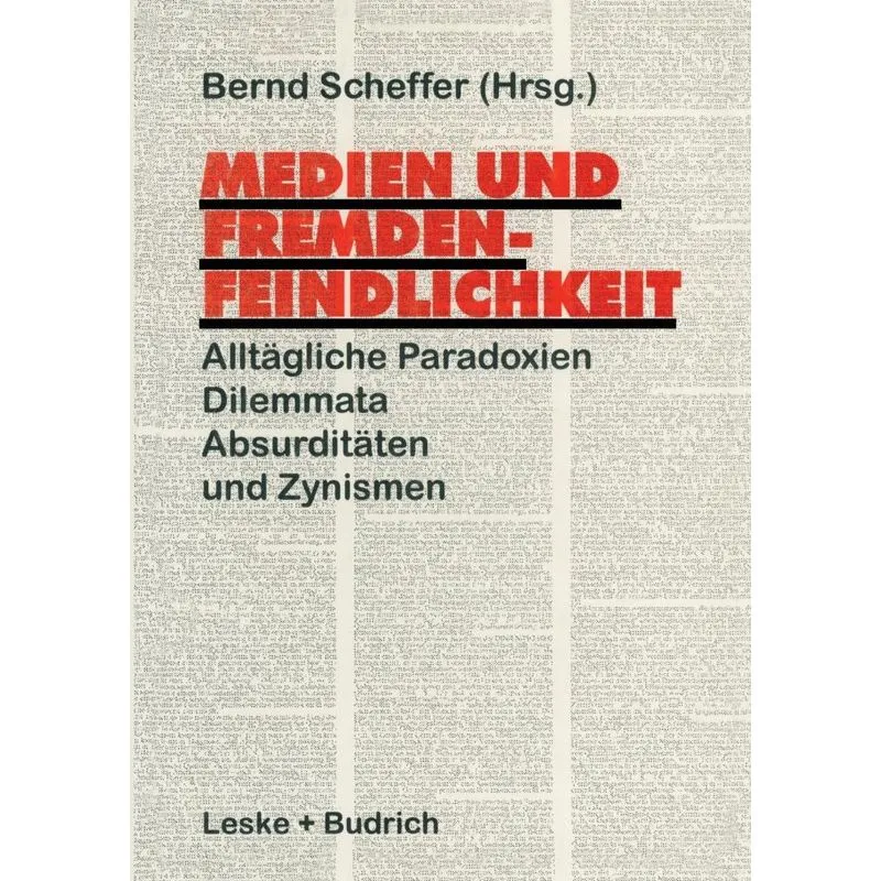 Medien und Fremdenfeindlichkeit