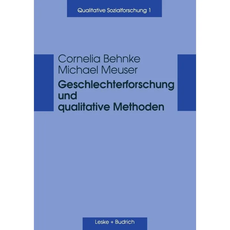 Geschlechterforschung und qualitative Methoden