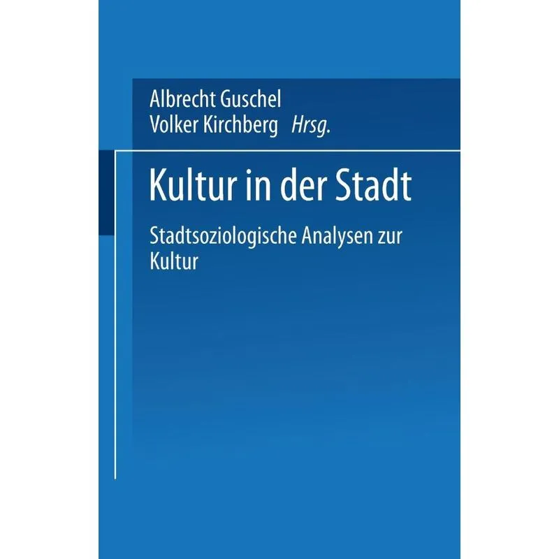 Kultur in der Stadt