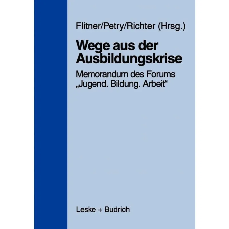 Wege aus der Ausbildungskrise