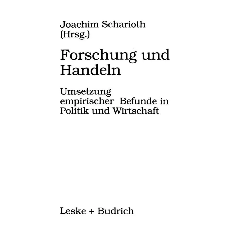 Forschung und Handeln