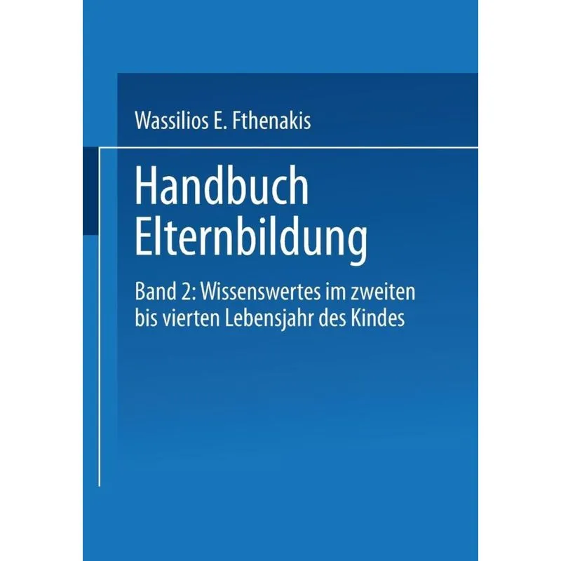 Handbuch Elternbildung
