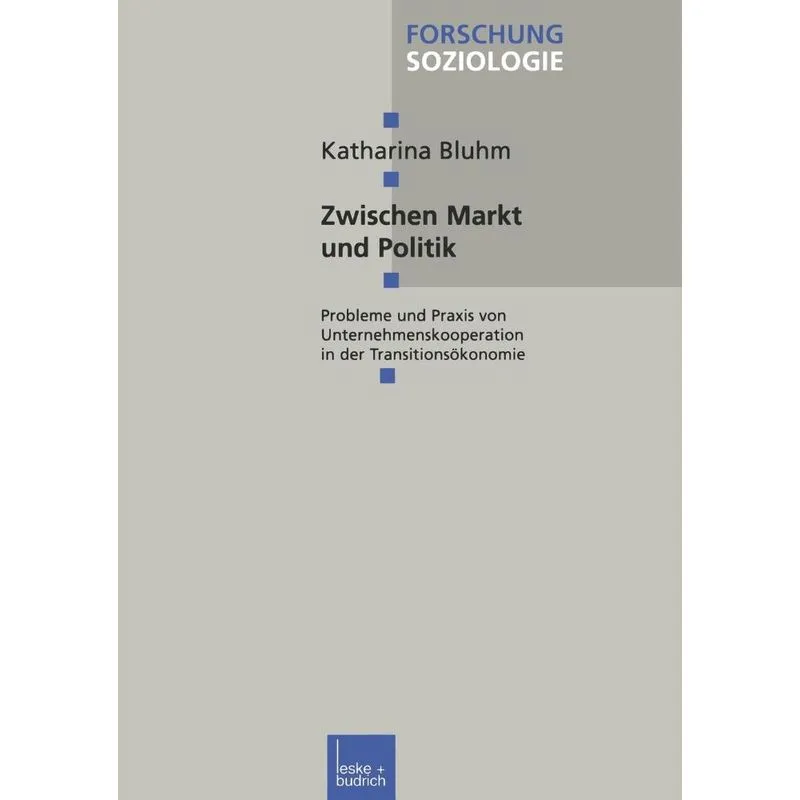 Zwischen Markt Und Politik. Zwischen Markt Und Politik