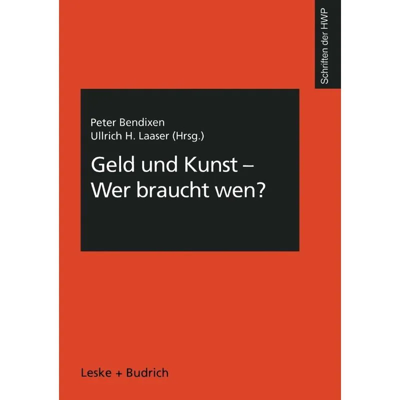 Geld und Kunst - Wer braucht wen?