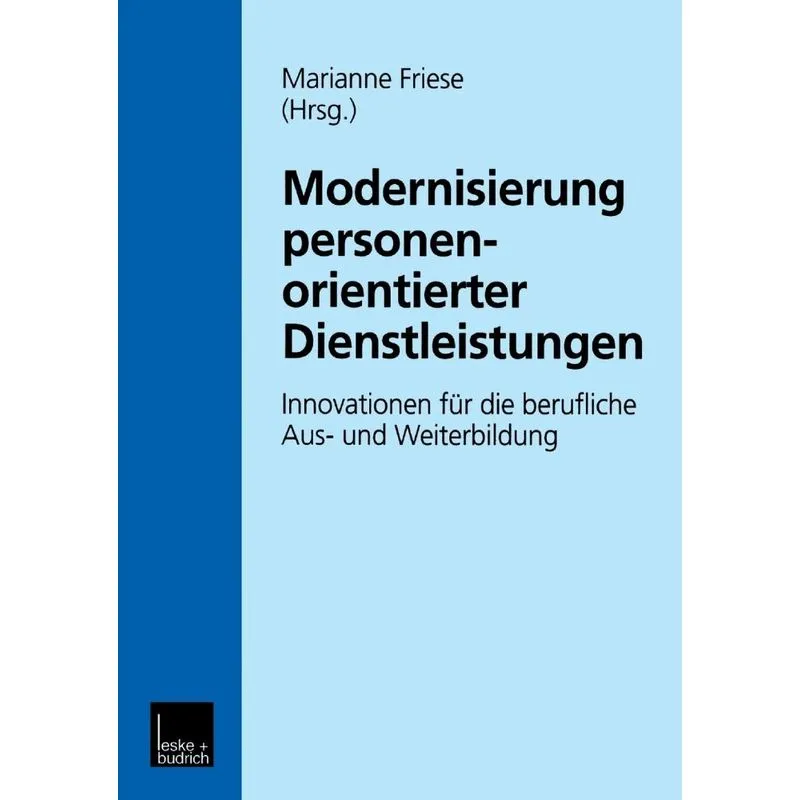 Modernisierung personenorientierter Dienstleistungen