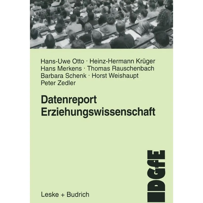 Datenreport Erziehungswissenschaft
