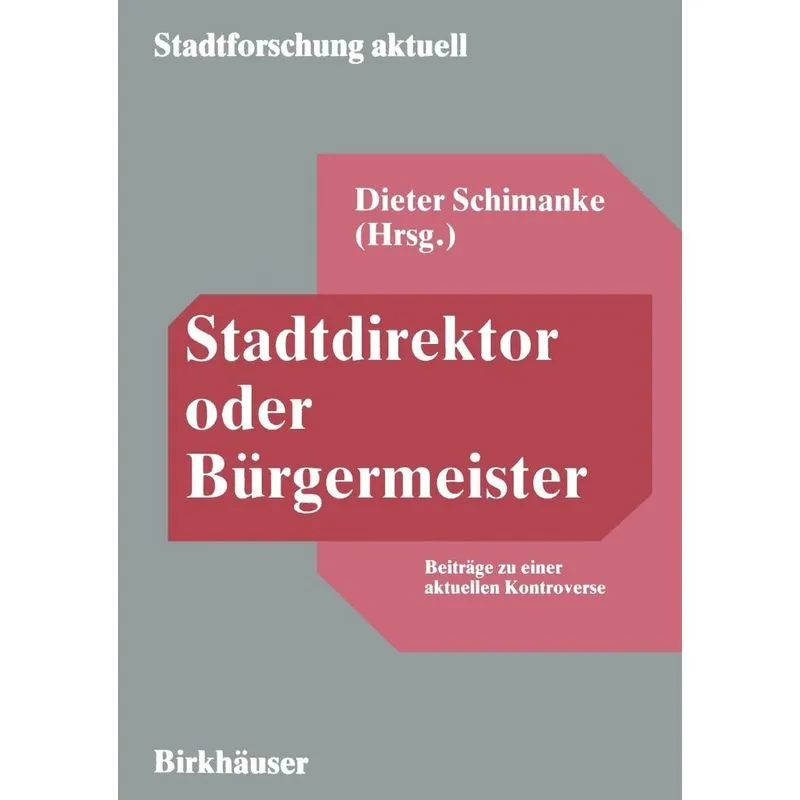 Stadtdirektor Oder Burgermeister