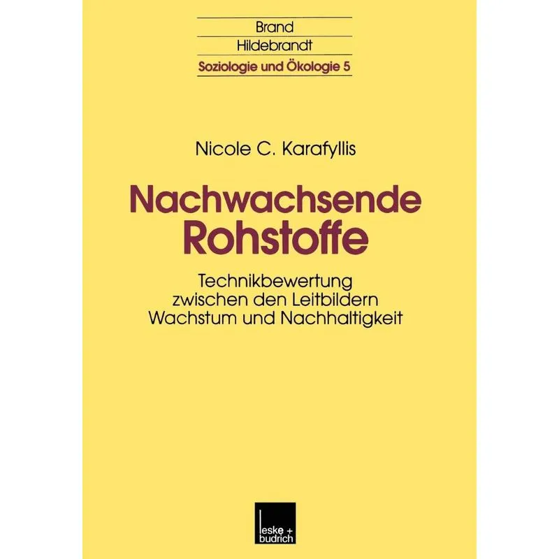 Nachwachsende Rohstoffe