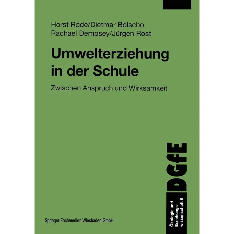 Umwelterziehung in der Schule