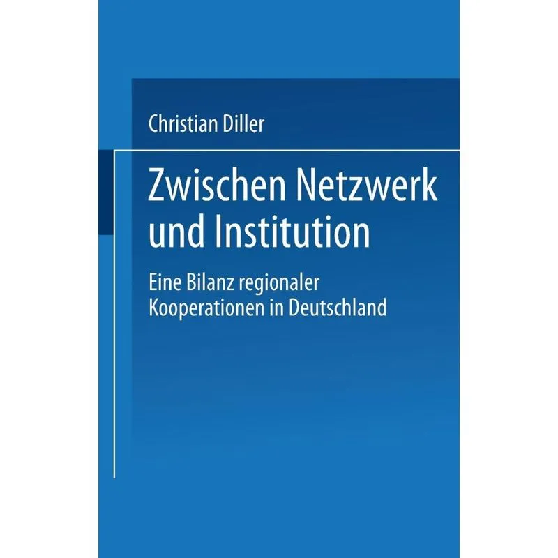 Zwischen Netzwerk Und Institution