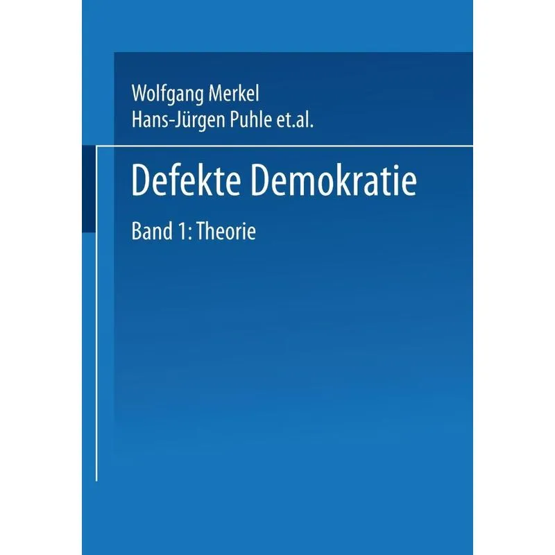 Defekte Demokratie