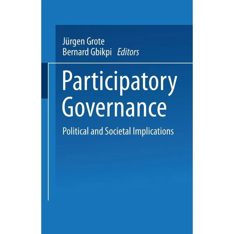 Participatory Governance