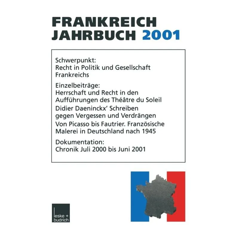 Frankreich-Jahrbuch 2001