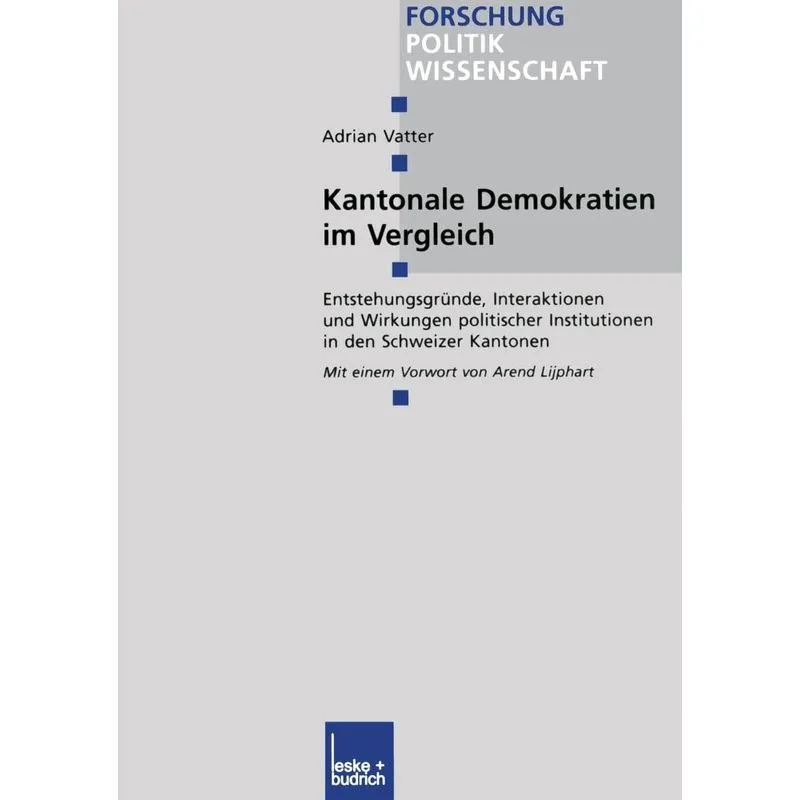 Kantonale Demokratien im Vergleich