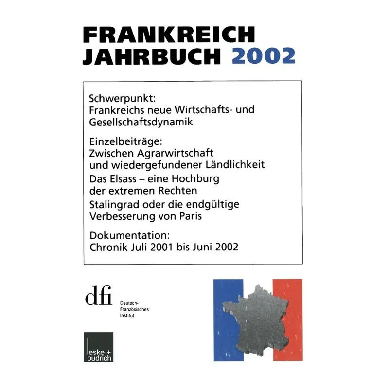Frankreich-Jahrbuch 2002