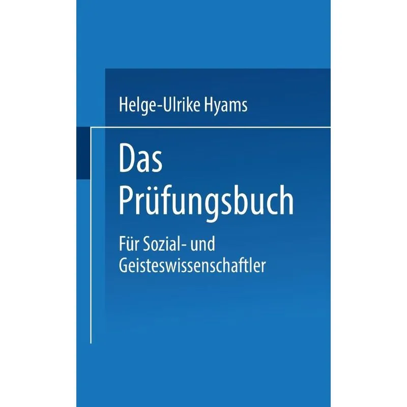 Das Prufungsbuch