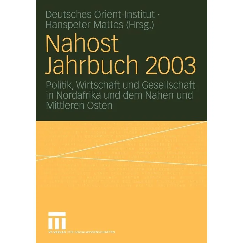 Nahost Jahrbuch 2003