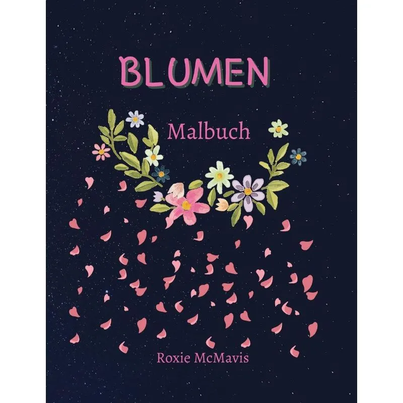 Blumen Malbuch für Erwachsene