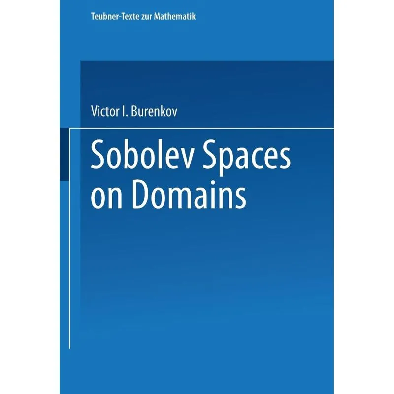 Sobolev Spaces on Domains
