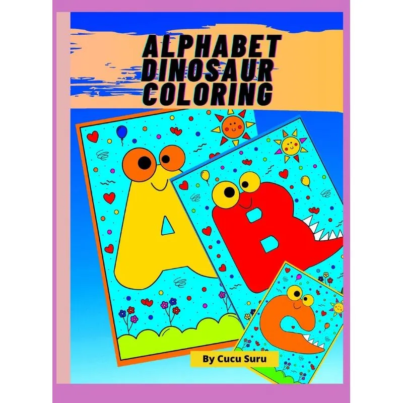 Alphabet Dinosaur Coloring
