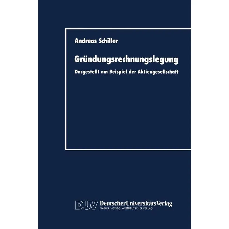Gründungsrechnungslegung