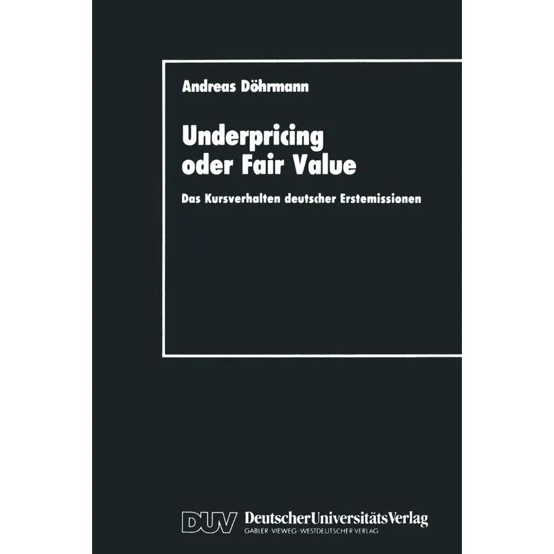 Underpricing oder Fair Value