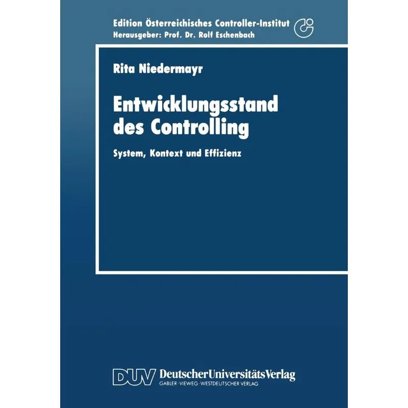 Entwicklungsstand des Controlling