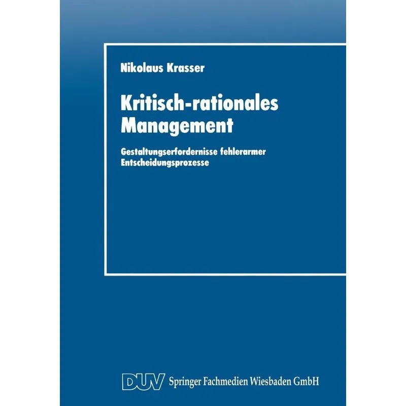 Kritisch-rationales Management