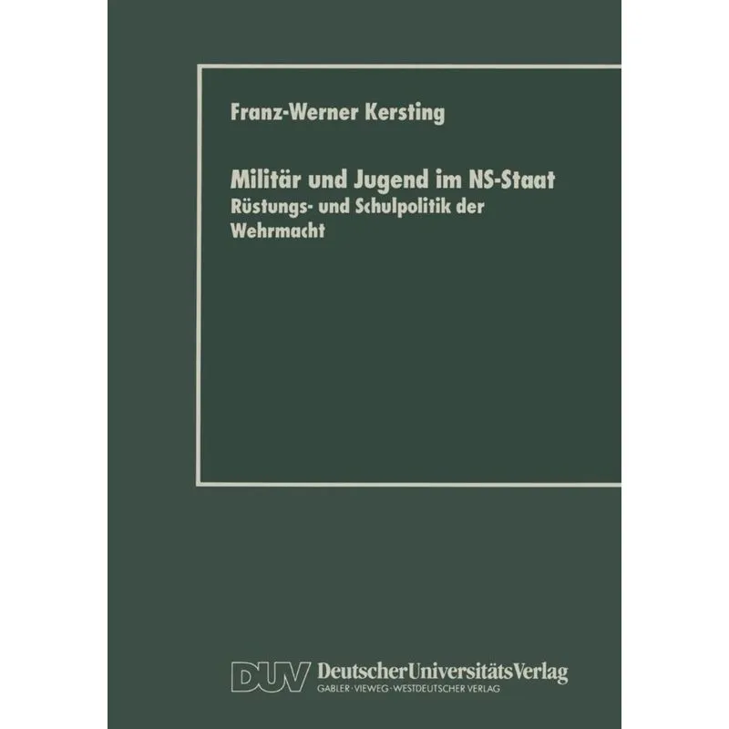 Militär und Jugend im NS-Staat