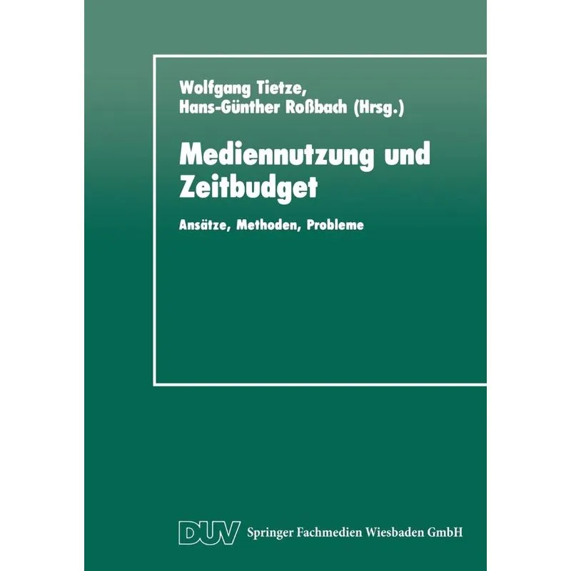Mediennutzung und Zeitbudget