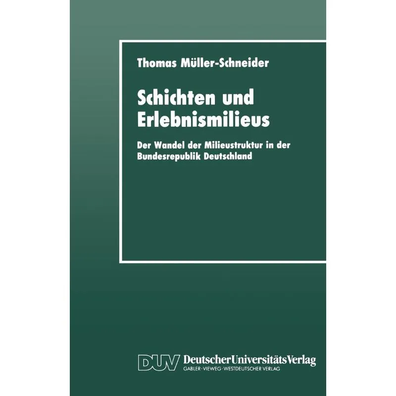 Schichten Und Erlebnismilieus