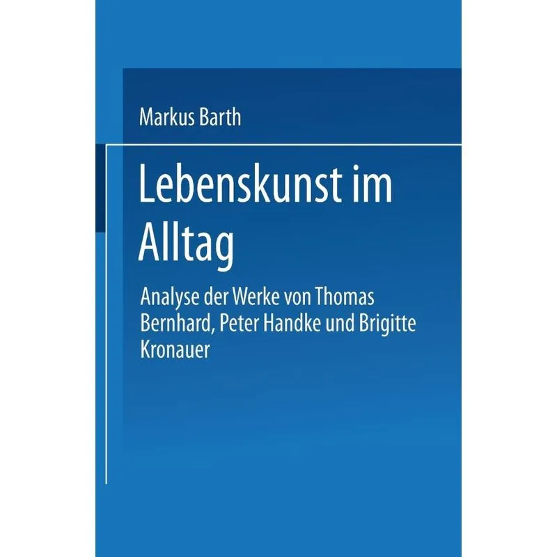 Lebenskunst im Alltag
