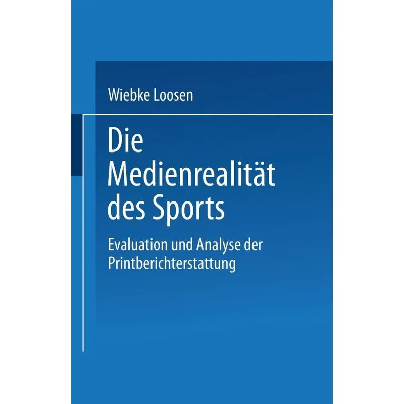 Die Medienrealitat Des Sports