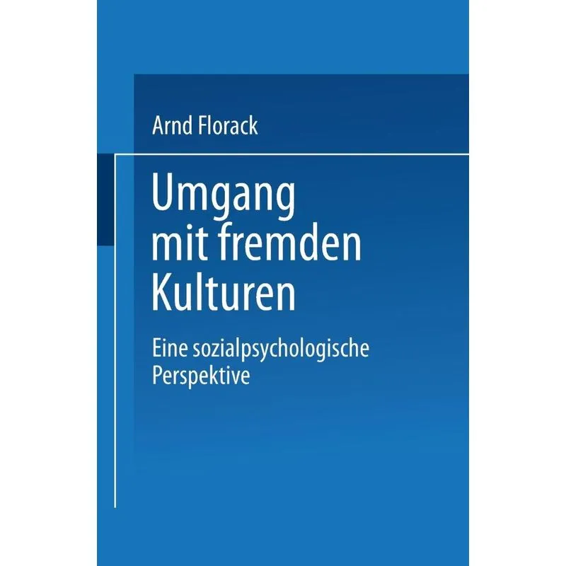 Umgang mit fremden Kulturen