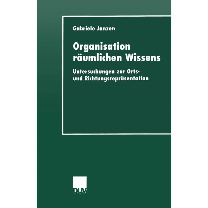 Organisation räumlichen Wissens