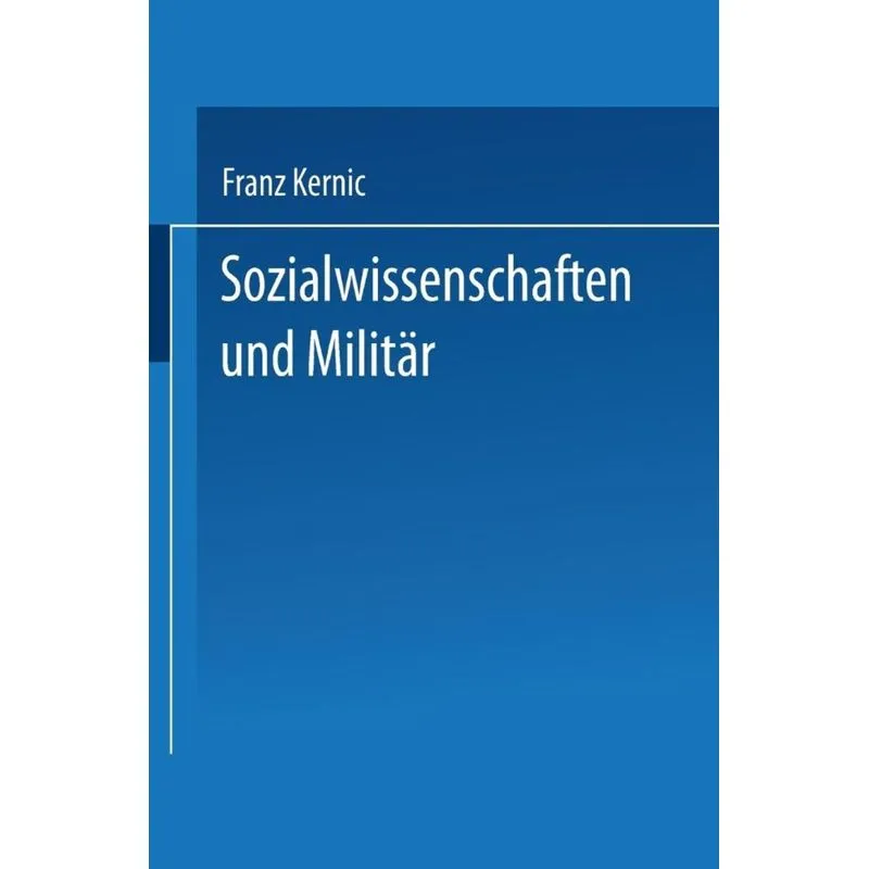 Sozialwissenschaften und Militär