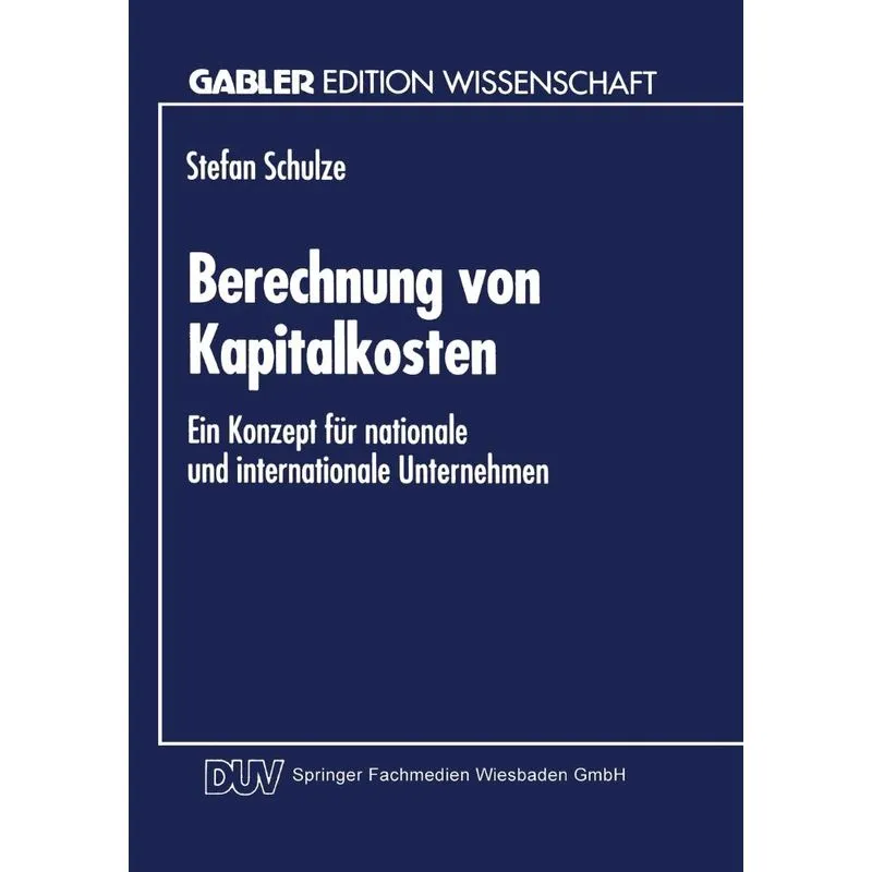 Berechnung von Kapitalkosten