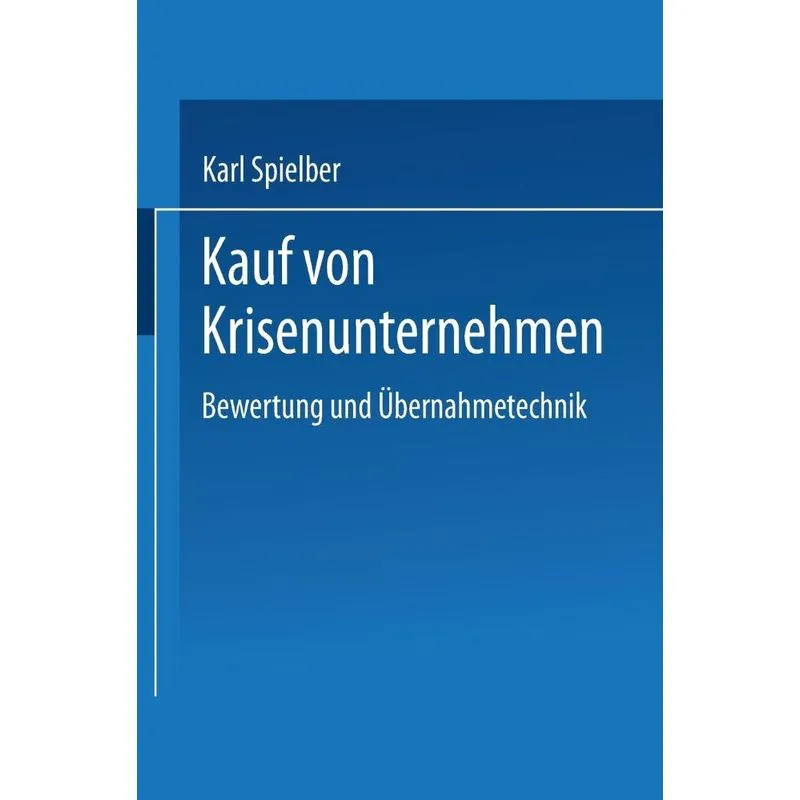 Kauf von Krisenunternehmen