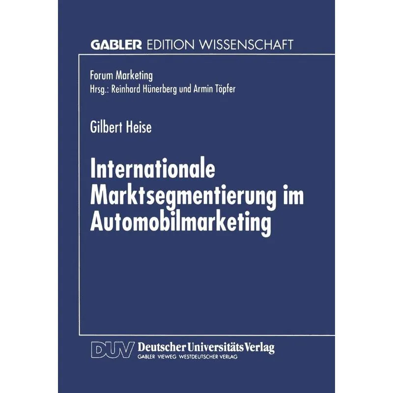 Internationale Marktsegmentierung im Automobilmarketing