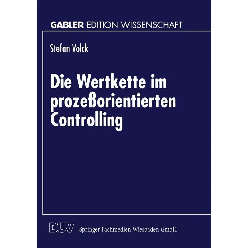 Die Wertkette im prozeßorientierten Controlling