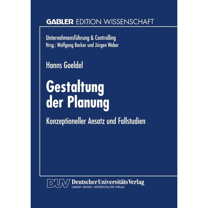 Gestaltung der Planung