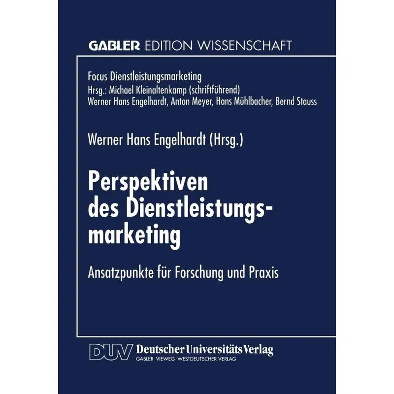 Perspektiven des Dienstleistungsmarketing
