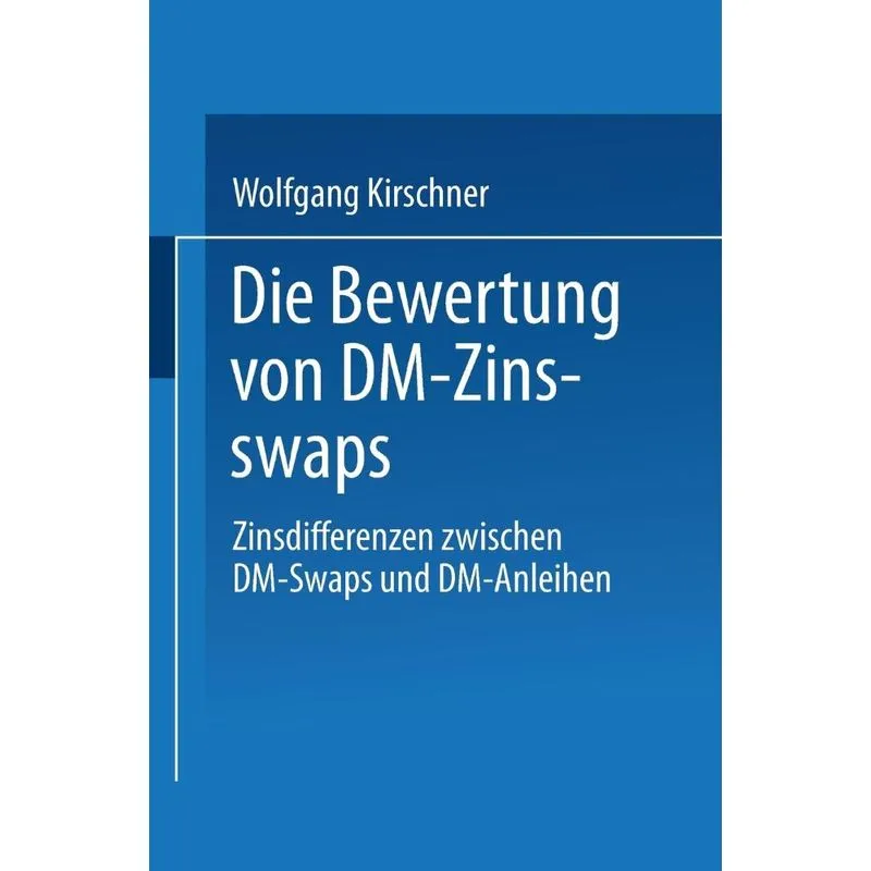 Die Bewertung Von DM-Zinsswaps