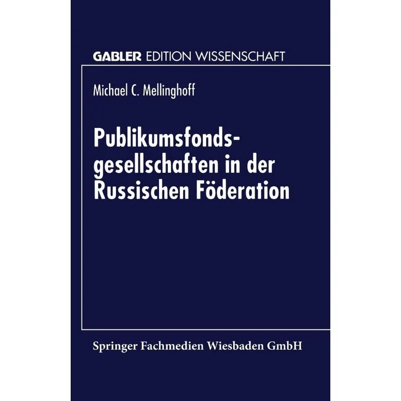 Publikumsfondsgesellschaften in Der Russischen Foderation
