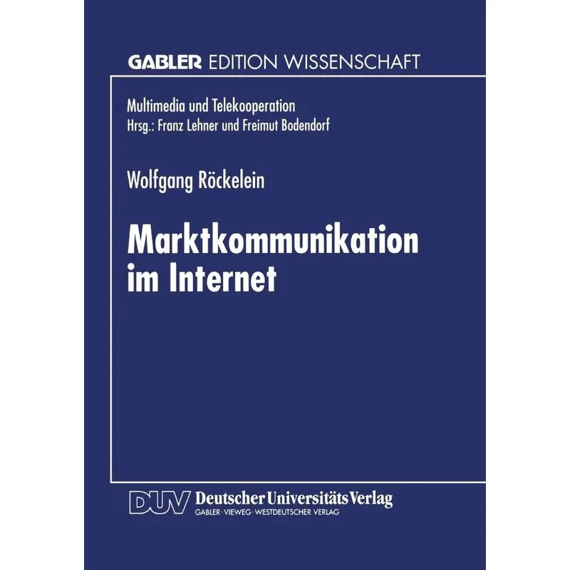 Marktkommunikation Im Internet