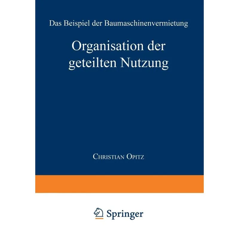 Organisation der geteilten Nutzung